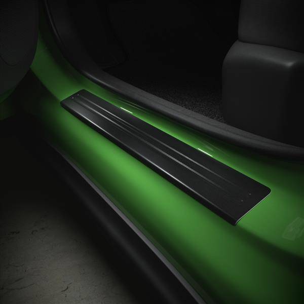 Protections de seuils de portes en acier pour BMW X3 F25 SAV (5