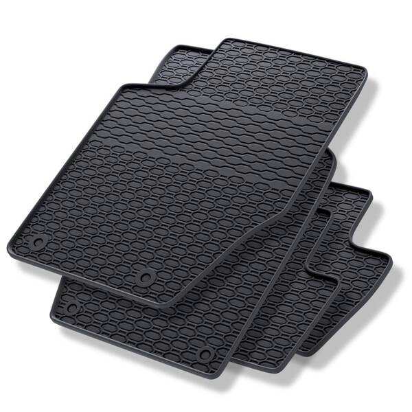 Tapis de Sol Feutres adapté pour Citroen C4 Picasso II (2013-2018) - tapis  de voiture - noir
