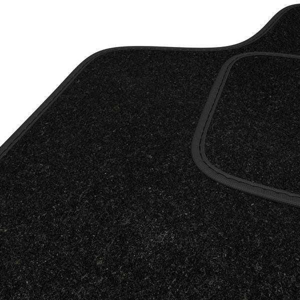 Tapis de sol feutre pour Ford Fusion I (2002-2005) - tapis de voiture -  noir - DGS Autodywan