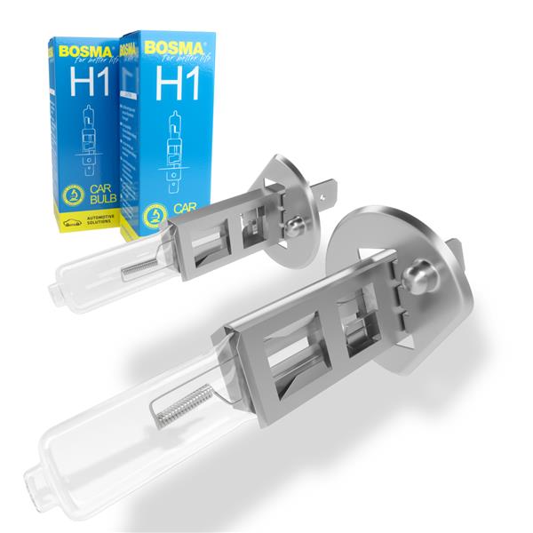 Ampoules halogènes H1 - 12 [V] 55 [W] - BOSMA - Standard - 2 pc.