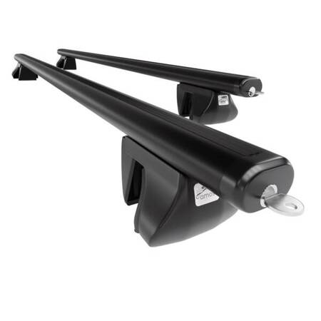 Barres de toit en Aluminium pour BMW X3 E83 SAV (2003-2010) - Porte-Bagages de Voiture noir - Amos - Alfa - Aero - rails