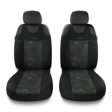 Housses de siège avant universelles pour Hyundai i40 (2011-2019) - Auto-Dekor - Stylus 1+1 - vert