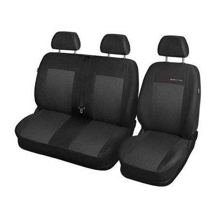 Housses de siège sur mesure pour Citroen Jumpy III Van (2016-....) - housse siege voiture - couverture siege - Auto-Dekor - Elegance - P-3