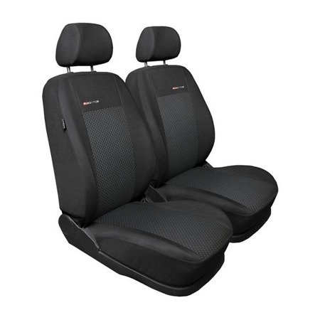 Housses de siège sur mesure pour Volkswagen Caddy III Cargo (2004-2015) seulement les sièges avant - housse siege voiture - couverture siege - Auto-Dekor - Elegance - P-3