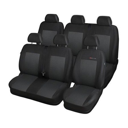 Housses de siège sur mesure pour Volkswagen Transporter T5 Van (2003-2015) - housse siege voiture - couverture siege - Auto-Dekor - Elegance - P-3