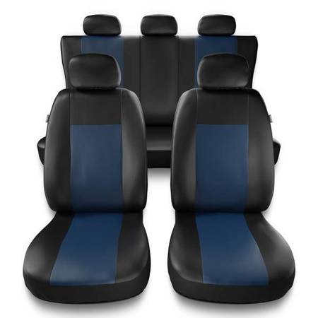 Housses de siège universelles pour Audi A6 C4, C5, C6, C7, C8 (1994-2019) - housse siege voiture universelles - couverture siege - bleu - Auto-Dekor - Comfort