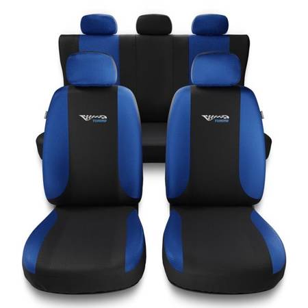 Housses de siège universelles pour Ford Mondeo MK4, MK5 (2007-2021) - housse siege voiture universelles - couverture siege - bleu - Auto-Dekor - Tuning