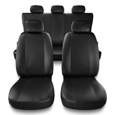 Housses de siège universelles pour Mercedes-Benz Classe C W204, W205, W206 (2006-....) - housse siege voiture universelles - couverture siege - noir - Auto-Dekor - Comfort