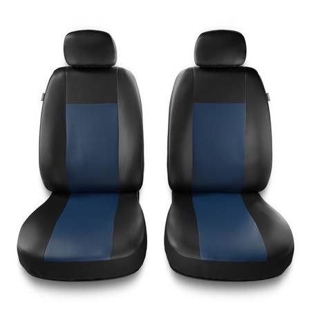 Housses de siège universelles pour Mitsubishi Space Star (2014-2019) - housse siege voiture universelles - couverture siege conducteur - bleu - Auto-Dekor - Comfort 1+1