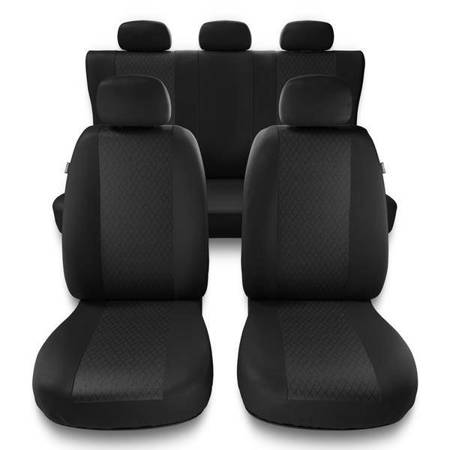 Housses de siège universelles pour Seat Altea (2004-2015) - housse siege voiture universelles - couverture siege - gris - Auto-Dekor - Profi