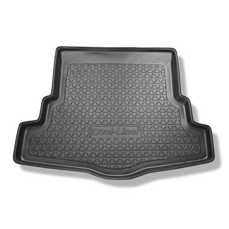 Tapis de coffre pour Alfa Romeo 159 Berline (09.2005-2011) - bac de coffre - protection de coffre voiture - Aristar - Cool liner - sans roue de secours complète