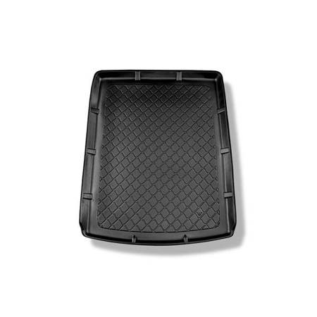 Tapis de coffre pour Audi A6 C7 Avant (09.2011-08.2018) - bac de coffre - protection de coffre voiture - Aristar - Guardliner - modèles avec système des rails de fixation dans le coffre; aussi pour la version Quattro