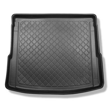 Tapis de coffre pour Audi Q5 II FY SUV (01.2017-....) - bac de coffre - protection de coffre voiture - Aristar - Guardliner - aussi pour les modèles avec des rails de fixation; non pour version TFSI e plug-in hybride; canapé coulissant arrière