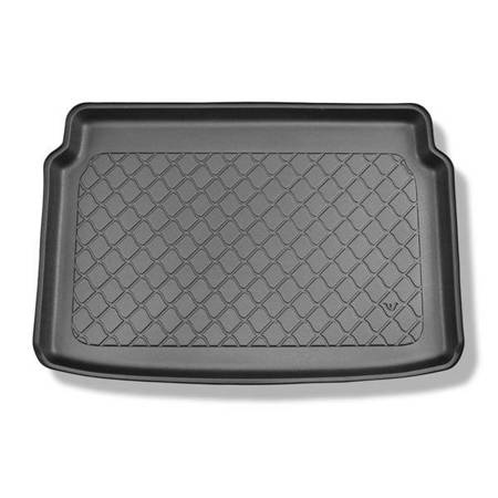 Tapis de coffre pour Ford EcoSport III SUV (02.2018-2022) - bac de coffre - protection de coffre voiture - Aristar - Guardliner - coffre supérieur; seuil de chargement plat; plancher amovible en la position centrale