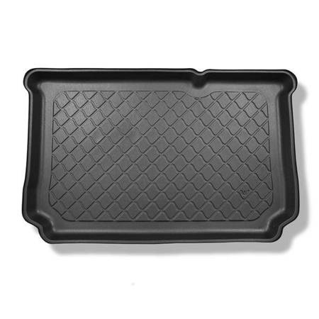 Tapis de coffre pour Ford Fiesta VIII Hayon (07.2017-2023) - bac de coffre - protection de coffre voiture - Aristar - Guardliner - coffre inférieur; modèles sans plancher amovible du coffre; aussi pour Mild Hybrid