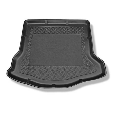 Tapis de coffre pour Ford Focus III Berline (05.2011-08.2018) - bac de coffre - protection de coffre voiture - Aristar - Standard - avec roue de secours à usage temporaire ou kit de réparation