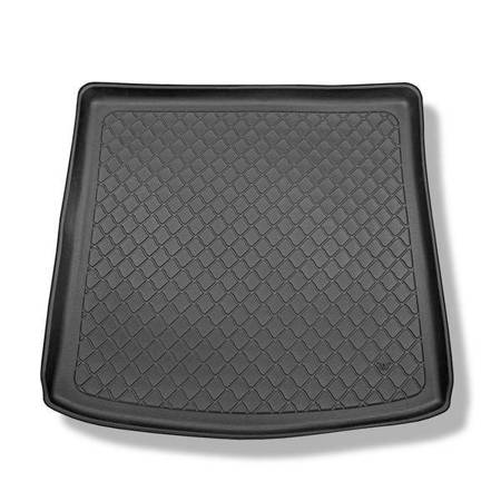 Tapis de coffre pour Ford Galaxy III Monospace (09.2015-2023) - bac de coffre - protection de coffre voiture - Aristar - Guardliner - 7 places; 3me rangée abaissée