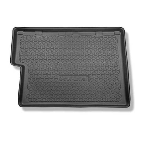 Tapis de coffre pour Ford Tourneo Custom L2 Van (01.2013-2018) - bac de coffre - protection de coffre voiture - Aristar - Cool liner - derrière troisième rangée de sièges