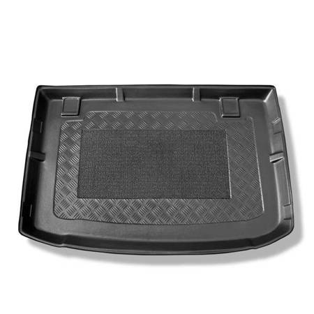 Tapis de coffre pour Kia Venga Monospace (12.2009-07.2019) - bac de coffre - protection de coffre voiture - Aristar - Standard - coffre inférieur