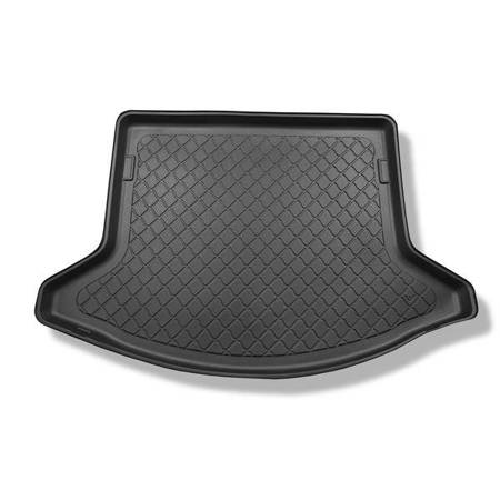 Tapis de coffre pour Mazda CX-5 KF SUV (07.2017-....) - bac de coffre - protection de coffre voiture - Aristar - Guardliner - coffre inférieur; plancher amovible en la position la plus basse ou sans plancher amovible du coffre