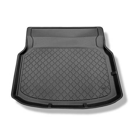 Tapis de coffre pour Mercedes-Benz Classe C W204 Berline (04.2007-02.2014) - bac de coffre - protection de coffre voiture - Aristar - Guardliner - sièges arrière rabattables ; sans cavité gauche