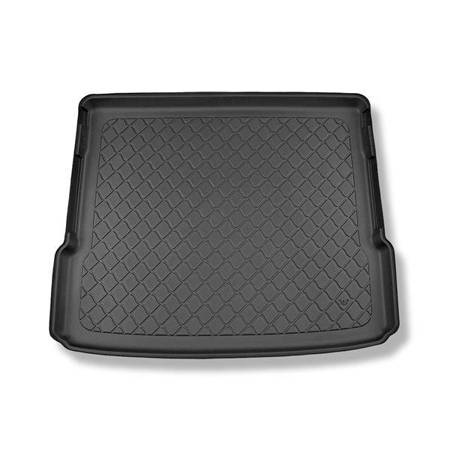 Tapis de coffre pour Mercedes-Benz GLB X247 SUV (11.2019-....) - bac de coffre - protection de coffre voiture - Aristar - Guardliner - 5 places; coffre supérieur; plancher amovible en la position la plus basse; 7 places - 3me rangée abaissée