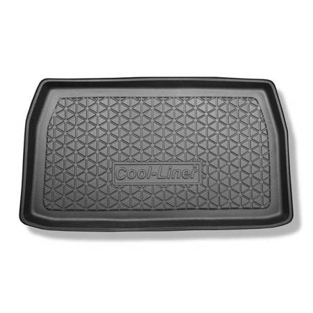 Tapis de coffre pour Mitsubishi Grandis Monospace (2004-2011) - bac de coffre - protection de coffre voiture - Aristar - Cool liner - 7 places; 3e rangée soulevée (pour l'espace derriere la 3e rangée de sieges)