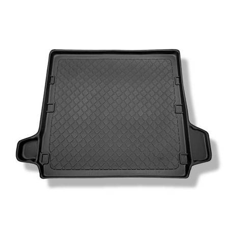 Tapis de coffre pour Nissan Pathfinder III SUV (2005-2013) - bac de coffre - protection de coffre voiture - Aristar - Guardliner - 5/7 places (3e rangée abaissée); cavités amovibles