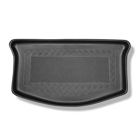 Tapis de coffre pour Opel Agila B Hayon (01.2008-11.2014) - bac de coffre - protection de coffre voiture - Aristar - Standard - coffre inférieur