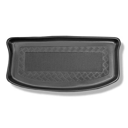 Tapis de coffre pour Opel Agila B Hayon (01.2008-11.2014) - bac de coffre - protection de coffre voiture - Aristar - Standard - pour les modèles è fond double = coffre supérieur