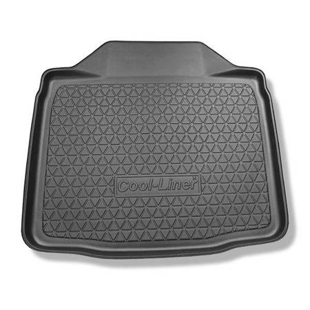 Tapis de coffre pour Opel Insignia A Berline (2008-05.2017) - bac de coffre - protection de coffre voiture - Aristar - Cool liner - coffre inférieur ; avec roue de secours à usage temporaire ou kit de réparation