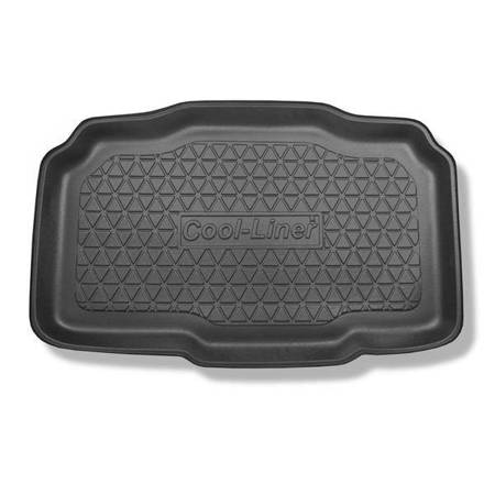 Tapis de coffre pour Opel Meriva B Monospace (03.2010-06.2017) - bac de coffre - protection de coffre voiture - Aristar - Cool liner - coffre inférieur