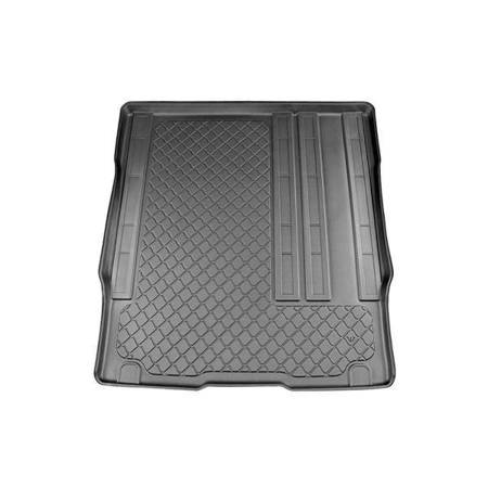 Tapis de coffre pour Opel Zafira Life Monospace (03.2019-....) - bac de coffre - protection de coffre voiture - Aristar - Guardliner - derriere 2e rangée de sieges; sièges sur rails; empattement court