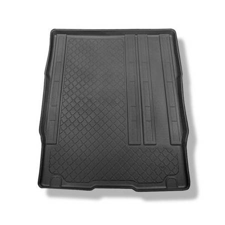 Tapis de coffre pour Opel Zafira Life Monospace (03.2019-....) - bac de coffre - protection de coffre voiture - Aristar - Guardliner - version pour le transport de passagers (break / tour; derriere 2e rangée de sieges; empattement long