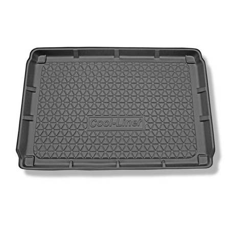 Tapis de coffre pour Peugeot Partner II Van (2008-08.2018) - bac de coffre - protection de coffre voiture - Aristar - Cool liner - 5 places; non pour cargo / camion