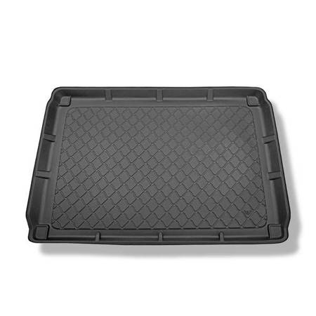 Tapis de coffre pour Peugeot Partner II Van (2008-08.2018) - bac de coffre - protection de coffre voiture - Aristar - Guardliner - 5 places; non pour cargo / camion