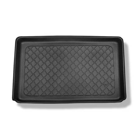 Tapis de coffre pour Renault Captur I SUV (04.2013-12.2019) - bac de coffre - protection de coffre voiture - Aristar - Guardliner - sur le coffre inférieur et supérieur