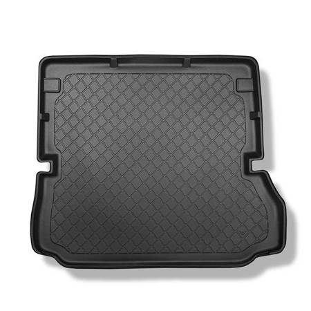 Tapis de coffre pour Renault Grand Scenic III Monospace (04.2009-11.2016) - bac de coffre - protection de coffre voiture - Aristar - Guardliner - 7 places; 3me rangée abaissée