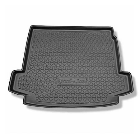 Tapis de coffre pour Renault Megane II Estate (08.2003-05.2009) - bac de coffre - protection de coffre voiture - Aristar - Cool liner - avec cavité gauche et droite