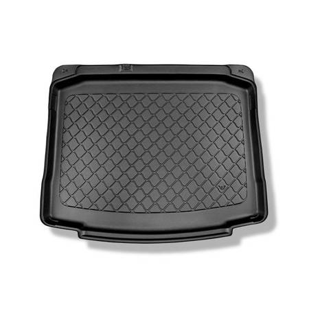 Tapis de coffre pour Skoda Karoq SUV (11.2017-....) - bac de coffre - protection de coffre voiture - Aristar - Guardliner - coffre inférieur; avec roue de secours à usage temporaire ou kit de réparation; sans plancher multi-fonctions