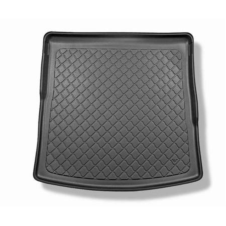 Tapis de coffre pour Skoda Kodiaq SUV (03.2017-....) - bac de coffre - protection de coffre voiture - Aristar - Guardliner - 5 places; coffre inférieur sans plancher amovible / coffre supérieur sur le plancher amovible dans sa position haute