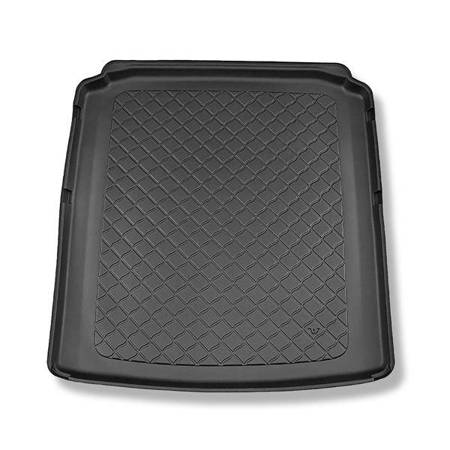 Tapis de coffre pour Skoda Octavia IV Break (06.2020-....) - bac de coffre - protection de coffre voiture - Aristar - Guardliner - coffre inférieur (sans plancher multi-fonctions); non pour version Plug-in hybride