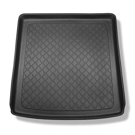 Tapis de coffre pour Skoda Octavia IV Break (06.2020-....) - bac de coffre - protection de coffre voiture - Aristar - Guardliner - coffre supérieur; avec plancher multi-fonctions en la position la plus haute; aussi pour la version Plug-in Hybrid