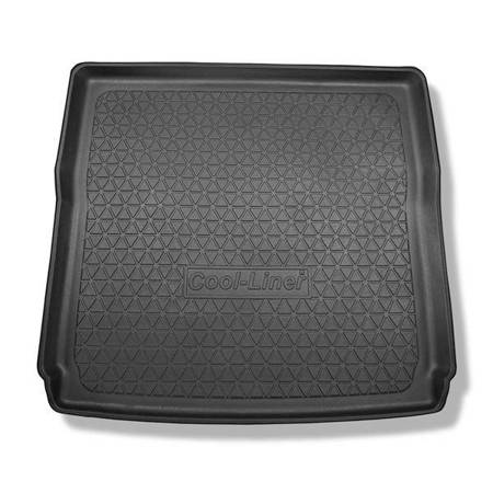 Tapis de coffre pour Ssangyong Rexton W SUV (2012-10.2017) - bac de coffre - protection de coffre voiture - Aristar - Cool liner - 7 places; 3me rangée abaissée