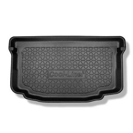 Tapis de coffre pour Suzuki Celerio Hayon (11.2014-08.2019) - bac de coffre - protection de coffre voiture - Aristar - Cool liner