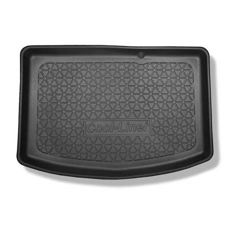 Tapis de coffre pour Toyota Yaris III Hybrid Hayon (01.2015-08.2020) - bac de coffre - protection de coffre voiture - Aristar - Cool liner - coffre inférieur