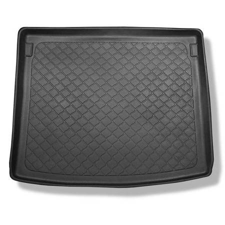 Tapis de coffre pour Volkswagen Caddy Life, Comfortline, Trendline Break (2004-10.2020) - bac de coffre - protection de coffre voiture - Aristar - Guardliner - 5 places; insonorisations sur les parois du coffre