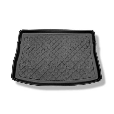 Tapis de coffre pour Volkswagen Golf VII Hayon (10.2012-12.2019) - bac de coffre - protection de coffre voiture - Aristar - Guardliner - coffre supérieur avec roue de secours à usage temporaire / kit de réparation ; roue de secours taille normale