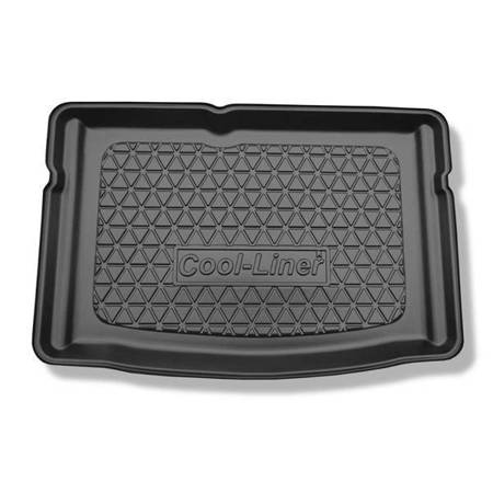 Tapis de coffre pour Volkswagen up! Hayon (09.2011-2022) - bac de coffre - protection de coffre voiture - Aristar - Cool liner - coffre inférieur