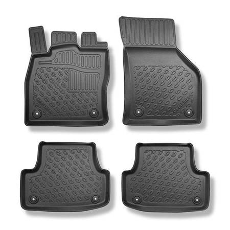 Tapis de sol en TPE pour Audi A3 8V Berline (09.2013-03.2020) - tapis de voiture - noir - Aristar - Cool liner